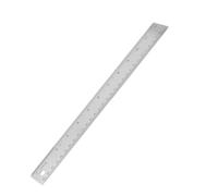 GALPADA Stainless Steel Ruler with Cork Backing 12 Inch Dual Scale Measuring Tool for Architecture Drafting Construction and Classroom Use