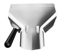 GALPADA Stainless Steel Scoop with Non-Slip Handle for Popcorn Chips Candy and Ice Multi-Purpose Food Dispenser Tool for Bars Theaters and Dessert Shops