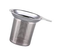 GALPADA Stainless Steel Tea Strainer Mesh Filter with Handle Reusable Fine Coffee and Loose Tea Filter for Home Kitchen Easy to Clean Dishwasher Safe Cup