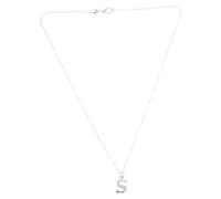GALPADA Sterling Letter S Necklace for Women High Polish Initial Pendant Jewelry Safe Plated Chain Stylish Alphabet Necklace with Craftsmanship and Blessings