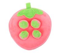 GALPADA Strawberry Training Pad for Pet Sniffle Mat Creative Removable Dog Training Toy Foraging Toy for Small Animals Puppy Accessories for Scent Detection
