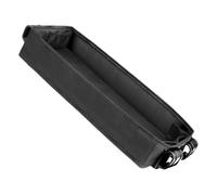 GALPADA Stroller Tray Attachment with Cup Holder and Snack Organizer Canvas Tray for Travel Adjustable Push Handle Compatible with Strollers Portable Design