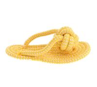 GALPADA Sturdy Color Small Medium for and Rope Cotton Chew Slippers Teeth Cleaning and Grinding Random Dogs Pet, for Training Games and Teething Playtime