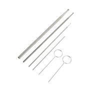 GALPADA Sturdy Snake Gender Detector Probe Stainless Steel Snake Tool Reptile Supplies Sexing Kit