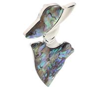 GALPADA Stylish Seashell Brooch Pin for Women Made of Sturdy Alloy, Lightweight and Portable Accessory for Coats and Suits, Elegant Design for Parties and Gatherings