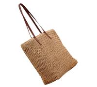 GALPADA Summer Tote Bag for Women Lightweight Straw Beach Tote Woven Handbag with Spacious Design for Hiking Camping and Daily Use