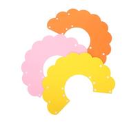 GALPADA Sunflower Cat Recovery Collar 3pcs Eva Anti Licking Neck Rings Lightweight Protective Pet Collars for Cats and Kittens Medium Size