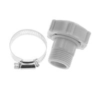 GALPADA Swimming Pool Drain Adapter PVC Fitting Replacement for Pools Drain Connector with High-Performance Seal Chemical-Resistant Pipe Joint for Efficient Water Drainage