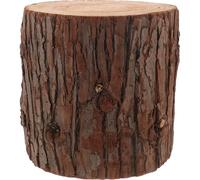GALPADA Table Stable Rustic Shape Stump Cylindrical Wood Coffee Side Creative and Display Base , Nature-inspired Wooden Pedestal for Home Decor DIY Projects