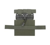 GALPADA Tactical Escape Proof Cat Harness Vest Adjustable Green Kitten Training Harness for Walking Outdoor Travel Small Dogs Security Workwear