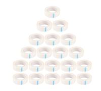 GALPADA Tape Material Makeup Eyelash Salon Isolation Pe White for 20pcs Fabric Non-woven and Insulate and Grade Function Essential Grafting Eyelash Tool Use