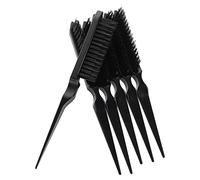 GALPADA Teasing Hair Brush Hairdressing Comb 6Pcs 8.65X0.71X1.18In Professional Volume-Boosting Styling Tool for Hair Stylists at Home Or While Travelling