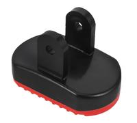 GALPADA Telescopic Ladder Feet Pads Replacement, Black Plastic Ladder Accessories 8mm Hole Diameter and 31mm Hole Distance, Easy Installation and Maintenance for Home and DIY Use