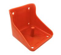 GALPADA Thickened Livestock Feeder Box Plastic Iron Salt Block Holder for Cattle Sheep Farm Feeding Red Color Suitable for Home and Commercial Use Random Color