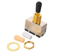 GALPADA Three Way Toggle Switch with Sealed Spring-loaded Design and Toggle Caps for Electric Guitar Parts Replacement