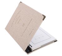 GALPADA Ticket Stub Collection Album with 120-pocket Loose-Leaf Storage, Grey Concert and Movie Ticket Holder Book for Collectors, Portable Document Organizer for Travel and Event