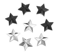 GALPADA Tire Valve Caps with Convenient and Quick Installation Firm and Consistent Performance 8pcs Star Shape Replacement Stainless Steel Material Stylish for Vehicles and Bicycles