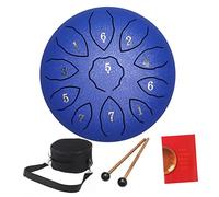 GALPADA Tongue Drum Set with Drumsticks Music Book Storage Bag Tone Percussion Instrument for Adults Musical for Inspiration Relaxation