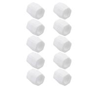 GALPADA Toothpaste Refill Adapter Toothpaste Tube Transfer Tool 10pcs Plastic Compatible with Most Tubes, Prevents Air Bubbles for Travel and Household Use for Travel Bag the Road