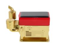 GALPADA Tractor Solar Powered Car Aromatherapy Diffuser with Universal Compatibility and Metal Material, Retro Style Vehicle Air Freshener Ornament for Car Interior and Daily Commute