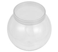 GALPADA Transparent Shatterproof Plastic Fish Tank Small Desktop Aquarium Bowl for Home Office Decor Anti-falling Design Easy Maintenance Elegant Hydroponic Planter Display