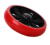 GALPADA Trolley Caster Replacement 3-Wheel Stainless Steel Caster Wheels with Bearings Easy Installation Fine Workmanship for Shopping Trolley Cart Use