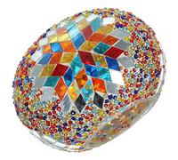 GALPADA Turkish Mosaic Glass Lamp Shade Replacement Lamp Shade for Table and Wall Use Practical and Stable Easy to Disassemble