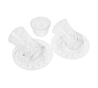 GALPADA Turkish Tea Glasses Set Vintage Tea Cup European Style Glass Coffee Set 3.5 Oz Gourd Shape Elegant European Design Glass Good Insulation Versatile Use for Table Setting