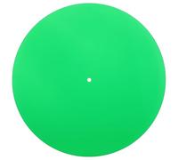 GALPADA Turntable Mat and Noise Reduction Acrylic for Vinyl Records Green with Anti-static Non- Slipmat and Record Players Suitable for Home Use and Dj Equipment