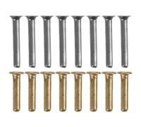 GALPADA Umbrella Frame Repair Parts and Canopy Replacement 16pcs Alloy Rivets for Umbrella Ribs On-the-Go Repairs Portable Kit