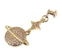 GALPADA Unique Watch Band Charm Ornament for Silicone Straps Decorative Earth Globe Pendant Fashion Accessory to Enhance Your and Comfortable Wear