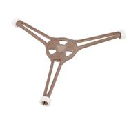 GALPADA Universal Microwave Turntable Ring Support Bracket with Triangular Design Plastic Microwave Oven Plate Holder for Stable Turntable Support Compatible for Cooking