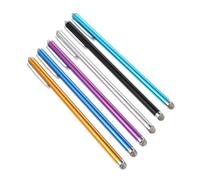 GALPADA Universal Sensitivity Capacitive Stylus Pens Extra Long Replaceable Tips for Touch Screen Smartphones and Tablets, Portable Drawing and Writing Pen Set 6pcs Random Style