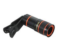 GALPADA Universal Zoom Lenses with 8x Long-focus Telescope Phone Camera Lens, Abs Material and Large Depth of Field for Tourism and Animal Observation