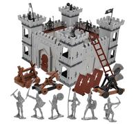 GALPADA Upgraded Ancient Roman Siege Engine Model for Boys and Pretend Military Plaything Compact Decorative and Educational Castle Assembly Kit