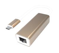 GALPADA Usb-c to Network Card Mbps Wired Adapter Type-c to Ethernet Converter for Laptop and Desktop USB Ethernet Adapter for High-speed Internet Connection Random Color