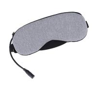 GALPADA USB Steam Eye Mask with Hot Cold Therapy Power-efficient Automatic Shutoff Comfortable Unisex Sleep Blindfold for Home Office Travel Grey Fragrance- Reusable Up