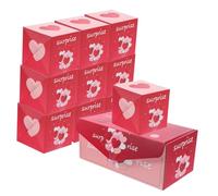 GALPADA Valentines Day Candy Boxes Small Exploding Gift Boxes with Heart Pattern Sturdy Treat Containers for Holiday Parties Unique Wrapping and Party Decoration