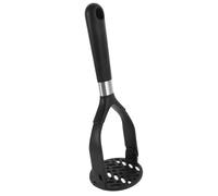 GALPADA Vegetable Masher Foldable Potato Masher Nylon Black Handle Oval Bottom Design for Home and Travel Use