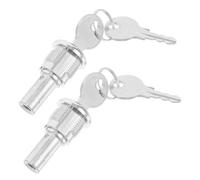 GALPADA Vending Machine Lock Cylinder with Keys 2 Sets for Snack and Candy Dispensers Top Cover Replacement for Automatic Coin Machines