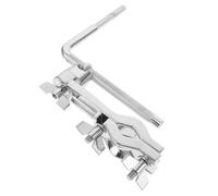 GALPADA Versatile Drum Cymbal Stand with Cowbell Mount Portable Extension Rack for Jazz Drummers Percussionists Lightweight Musical Instrument Accessories for Enhanced Performance