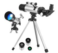 GALPADA Versatile Refracting Telescope for Beginners and Lightweight with Sturdy Tripod for Astronomy Education and Stargazing Adventures