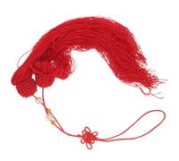 GALPADA Vibrant Tassel Secure Hanging Tassel Design Pendant Red Cloth Martial Arts Equipment Tai Chi Sword Decoration for Martial Arts Practice and Performance