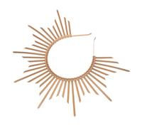 GALPADA Vintage Crown Hair Accessory Sunburst Spike Halo Crown for Women Wedding Photo Halloween Costume Party Headwear