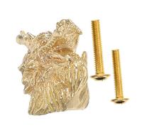 GALPADA Vintage Dragon Head Brass Cabinet Door Handle Chinese Style Antique Pull Knob for Wardrobes Cupboards and Dressers Artistic Engraved Hardware with Easy Installation