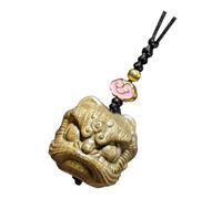 GALPADA Vintage Lion Phone Hanging Pendant Keychain Compact Synthetic Material Decorative Accessory Unique Creative Design Suitable for Keychain and Home Decor
