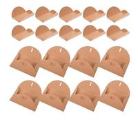GALPADA Vintage Mini Kraft Envelopes with Heart Clasp, 40pcs Romantic Love Letter Envelopes for DIY, Wedding Invitations, and Greeting Cards, for Scrapbooking and Special Occasions