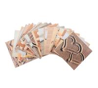 GALPADA Vintage Peel and Stick Tile Decals 24Pcs Self Adhesive Waterproof Decorative Wall Stickers for Bathroom and Living Room Use