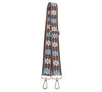 GALPADA Vintage Printed Banjo Strap Adjustable Polyester Belt with Comfortable Metal Buckle for Mandolin and Banjo Players Instrument Accessory