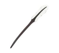 GALPADA Vintage Wooden Hair Stick for Women Decorative Hairpin for Buns and Updos Lightweight Ebony Chopstick Elegant Hair Accessory for Stylish Hairstyles